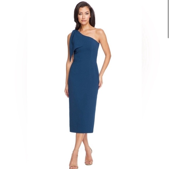 Dress The Population | The Tiffany Dress in Dark Blue Size XXS Evening Wedding - Picture 1 of 11
